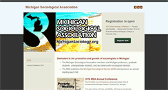 Desktop Screenshot of michigansociology.org