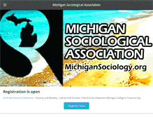 Tablet Screenshot of michigansociology.org